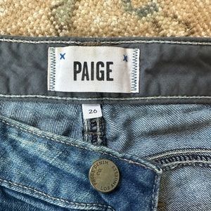 Paige Denim Shorts Size 26